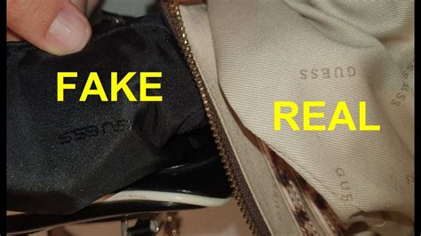 fake vs real guess bags|guess leather bag counterfeit.